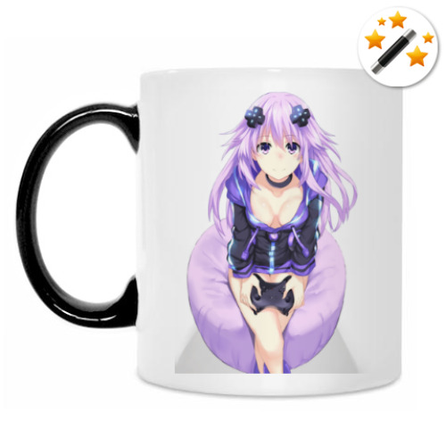 Кружка-хамелеон Choujigen Game Neptune