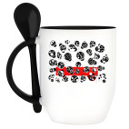 Кружка с ложкой