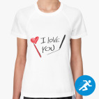 Женская спортивная футболка