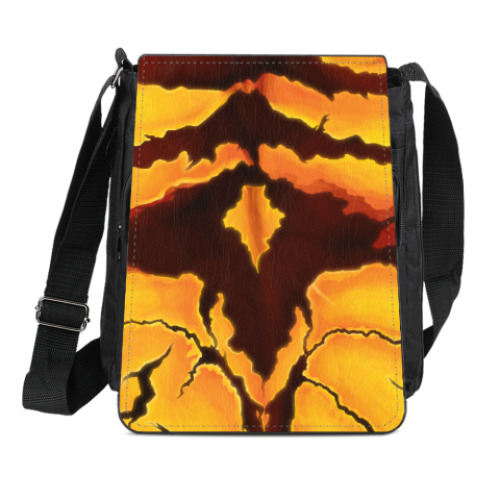 Сумка-планшет с принтом Торук Леоноптерикс