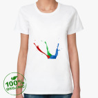 Женская футболка органик