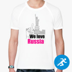 Мужская спортивная футболка