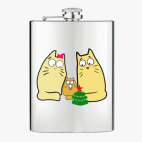 Фляжка стальная