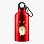 Металлическая бутылка 400 мл UV-DTF