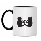 Кружка двухцветная