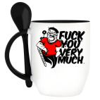 Кружка с ложкой