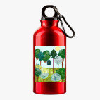 Металлическая бутылка 400 мл UV-DTF