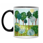 Кружка двухцветная