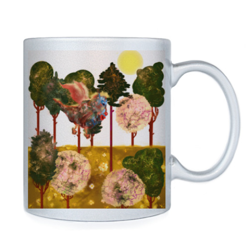 Кружка Серия Лес. Солнечный заяц, дракончик