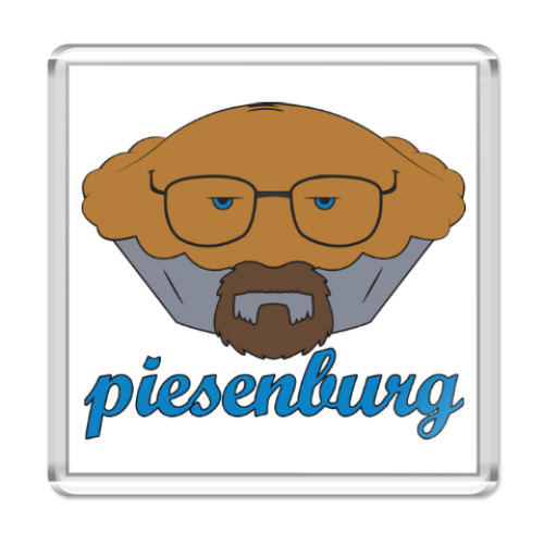 Магнит с принтом Piesenburg