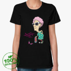 Женская футболка органик