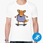 Мужская спортивная футболка