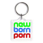 Брелок 3.9 x 3.9 см New Born Porn