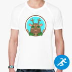 Мужская спортивная футболка