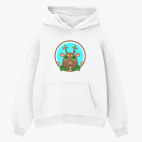 Толстовка худи оверсайз