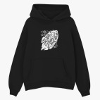 Толстовка худи оверсайз