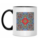 Кружка двухцветная