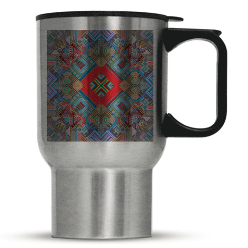 Кружка-термос с принтом Непосредственно воспринимается