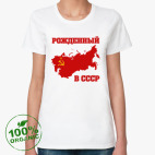 Женская футболка органик