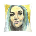 портрет акварелью