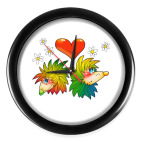 Часы (без цифр)