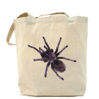 Холщовая сумка шоппер Паук