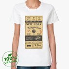 Женская футболка органик