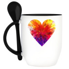 Кружка с ложкой