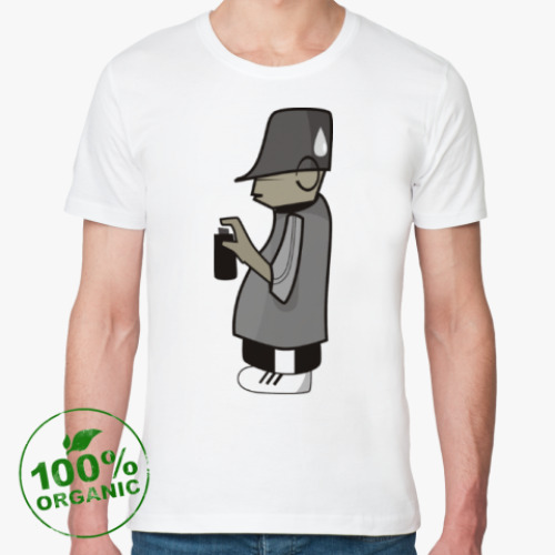 Футболка из органик-хлопка с принтом Street boy