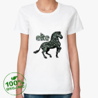 Женская футболка органик