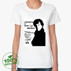 Женская футболка органик