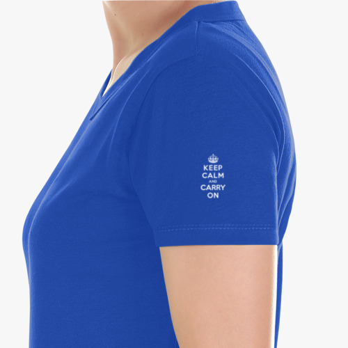 Женская футболка с принтом Keep Calm...