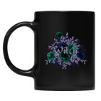 Кружка цветная UV-DTF