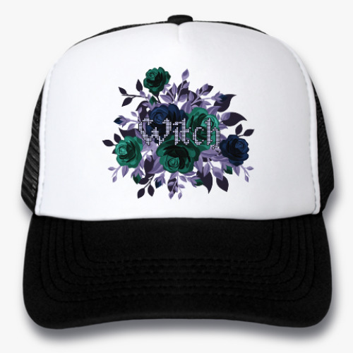 Кепка-тракер с принтом Witch