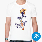 Мужская спортивная футболка