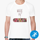 Мужская спортивная футболка