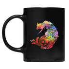 Кружка цветная UV-DTF