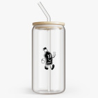 Банка с бамбуковой крышкой