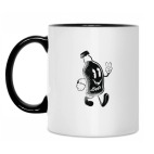 Кружка двухцветная