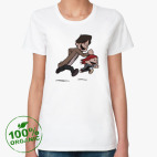 Женская футболка органик