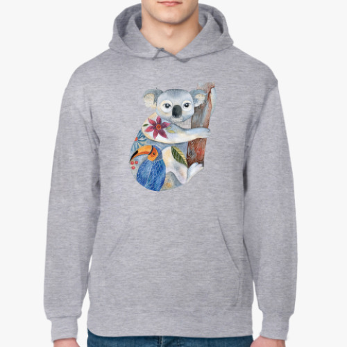 Толстовка худи Коала