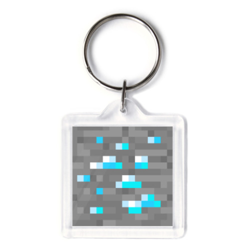 Брелок с принтом Майнкрафт