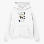 Толстовка худи оверсайз