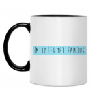 Кружка двухцветная