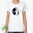 Женская футболка органик