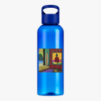 Прозрачная спортивная бутылка