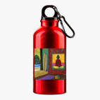 Металлическая бутылка 400 мл UV-DTF