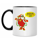 Кружка двухцветная