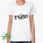 Женская футболка органик