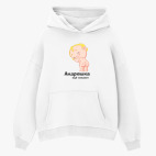 Толстовка худи оверсайз